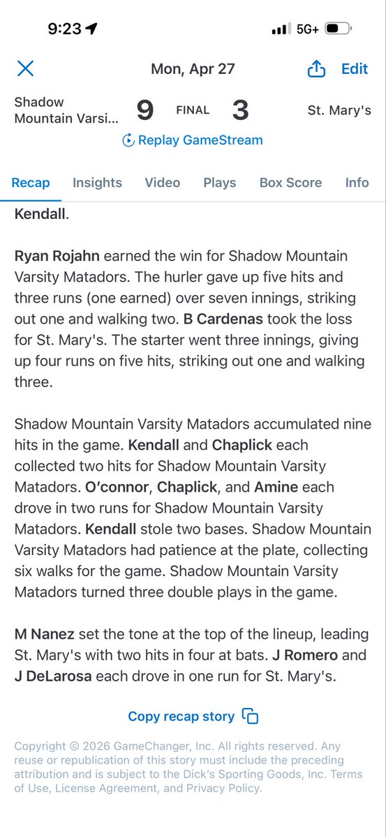 MatadorsBASEBALL tweet media