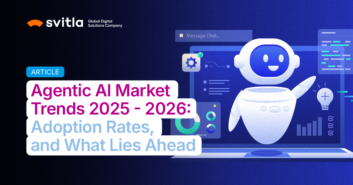 SvitlaSystemsIn's tweet photo. 79% adopted AI agents. Only 11% use them in production.

What’s missing? Deep dive👉https://t.co/Ggir4CC4uv

5 key Agentic #AItrends for 2026 + real-world lessons on scaling beyond demos.

#SvitlaAI #AgenticAI #EnterpriseAI #B2B #Tech https://t.co/qKVuUD0JB8
