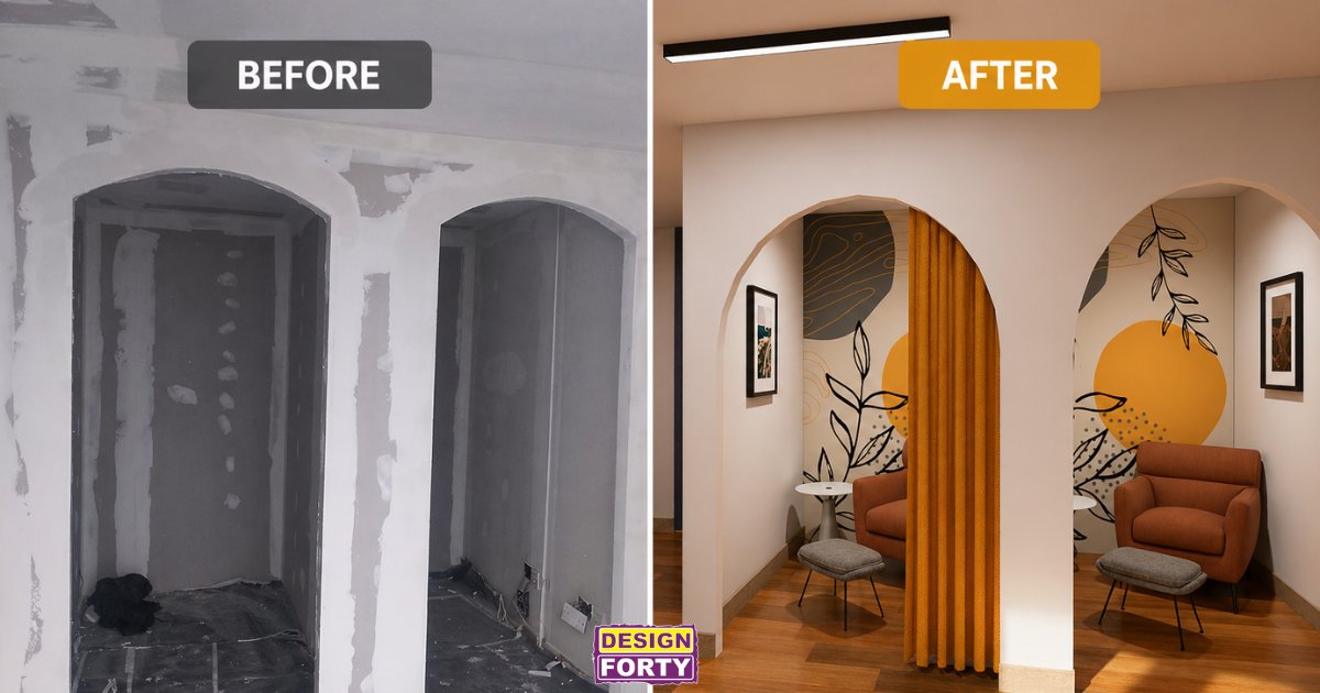 designfortyltd's tweet image. Before ➡️ After

Two arches. One powerful transformation.
Great design turns empty spaces into experiences.
What would you transform?

🌐 design40.com

#BeforeAndAfter #DesignMatters #InteriorDesign #Transformation #BuildBetter
