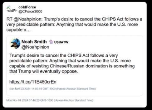Cole Allen, the White House shooter, retweeted <a href="/Noahpinion/">Noah Smith 🐇🇺🇸🇺🇦🇹🇼</a> lol. Noah’s rage posting right now to outrun it.