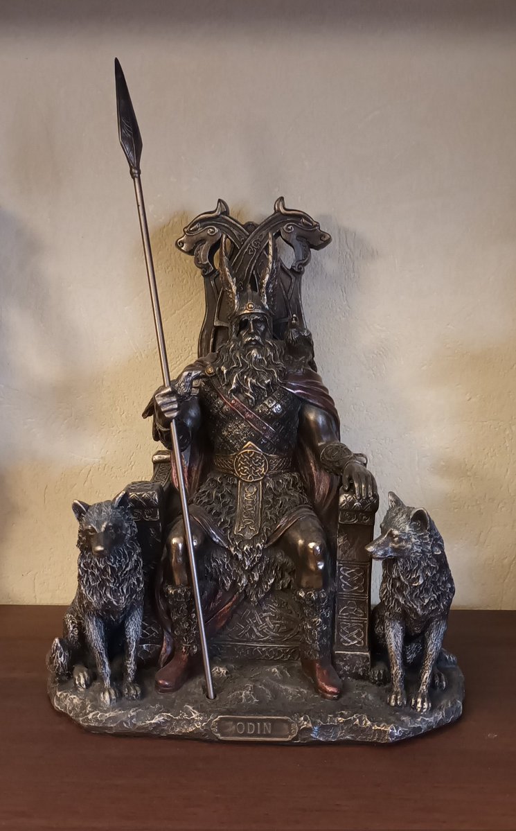 Statuette Odin veronese design