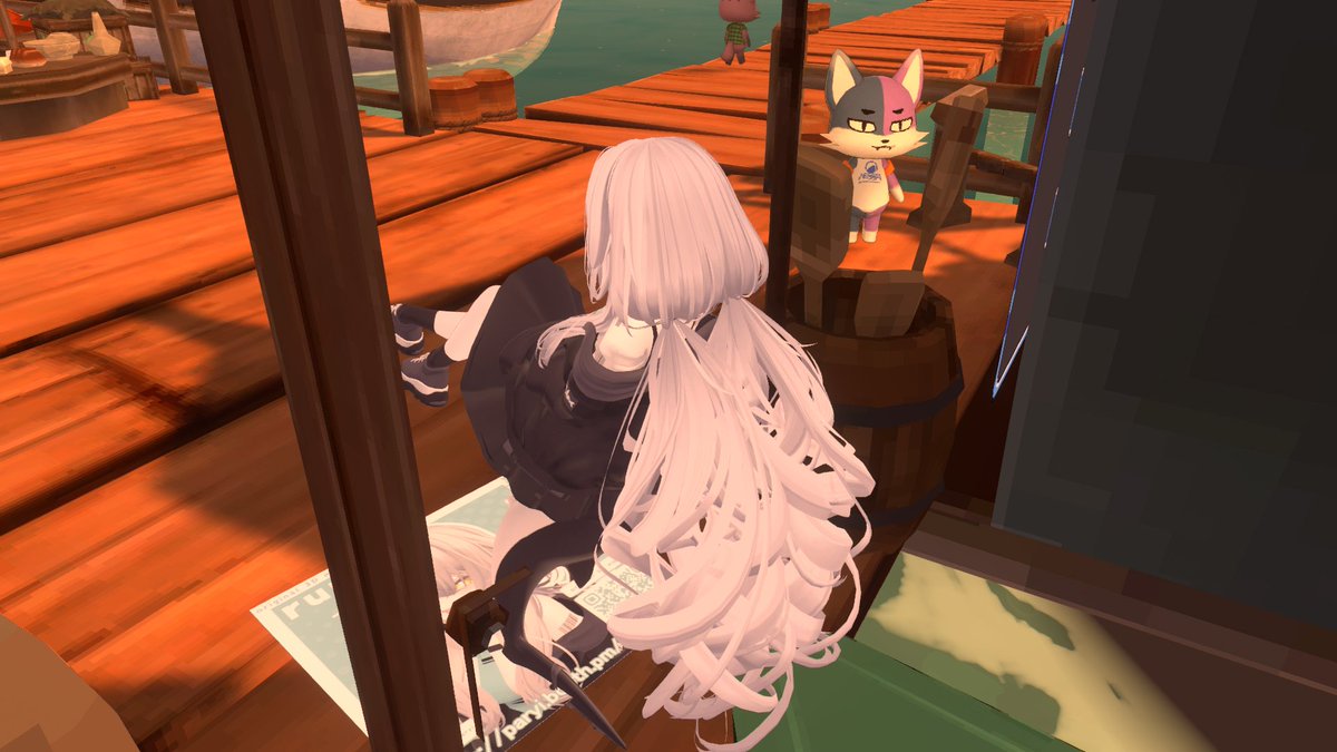 LuciaRushia's tweet image. FISHの家の中って………………………鍵かかってるけど🔓
何もない。
#VRChat #VRC #FISH #VTuber