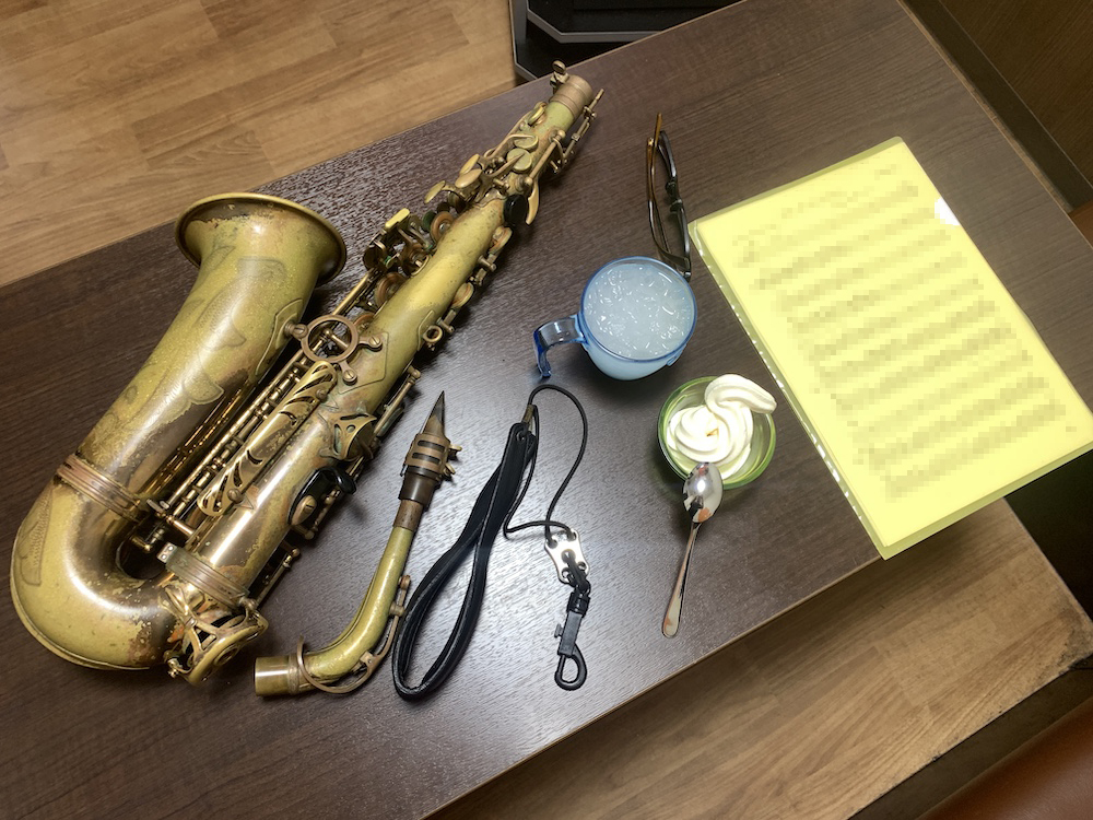 なんだかサックスを思い切り吹きたくなった昨日…w ちょっとした案件の