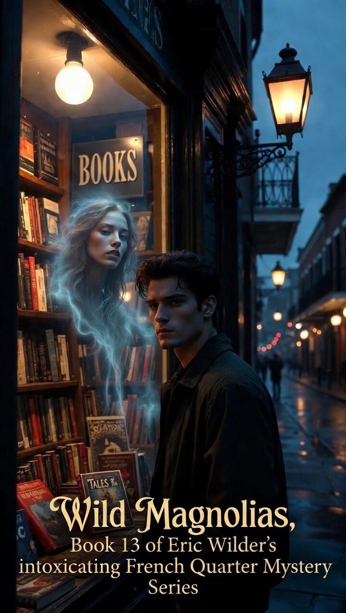 EricWilderOK's tweet image. ⋆.°🦋༘⋆  an absolutely haunting Wyatt Thomas paranormal thriller.  Check out Eric Wilder's Wild Magnolias.   

amazon.com/gp/product/B0C…

"I read a lot of books and a lot of authors. Eric Wilder's French Quarter mystery is my favorite of all time."  

#Books #NewOrleans #Booktok