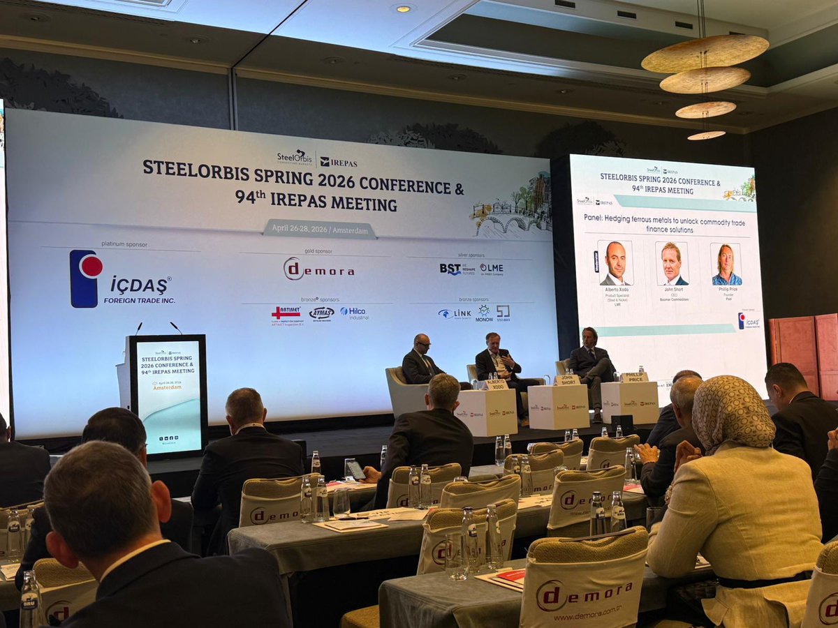 Turkish_Steel's tweet photo. 20 ülkeden 350’nin üzerinde sektör paydaşını bir araya getiren bu önemli etkinlikte, ÇİB olarak ticaret heyeti düzenledik. Heyet kapsamında yer alan 24 Türk firmasından 32 temsilcimiz,küresel çelik ticaretindeki güncel gelişmeleri yakından takip etme imkânı buldu. https://t.co/LAtd4NkFkF