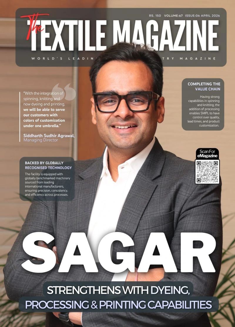 SagarYarn's tweet photo. Unveiling the latest edition of The Textile Magazine — featuring an in-depth Cover Story on @thesagargroup  Group and its expanding capabilities in dyeing, processing &amp; printing.

🔗 𝐑𝐞𝐚𝐝 𝐭𝐡𝐞 𝐟𝐮𝐥𝐥 𝐞𝐝𝐢𝐭𝐢𝐨𝐧: https://t.co/1yQR7n0M2j

#TextileIndustry #SAGARGroup https://t.co/p1tjjLdgyc