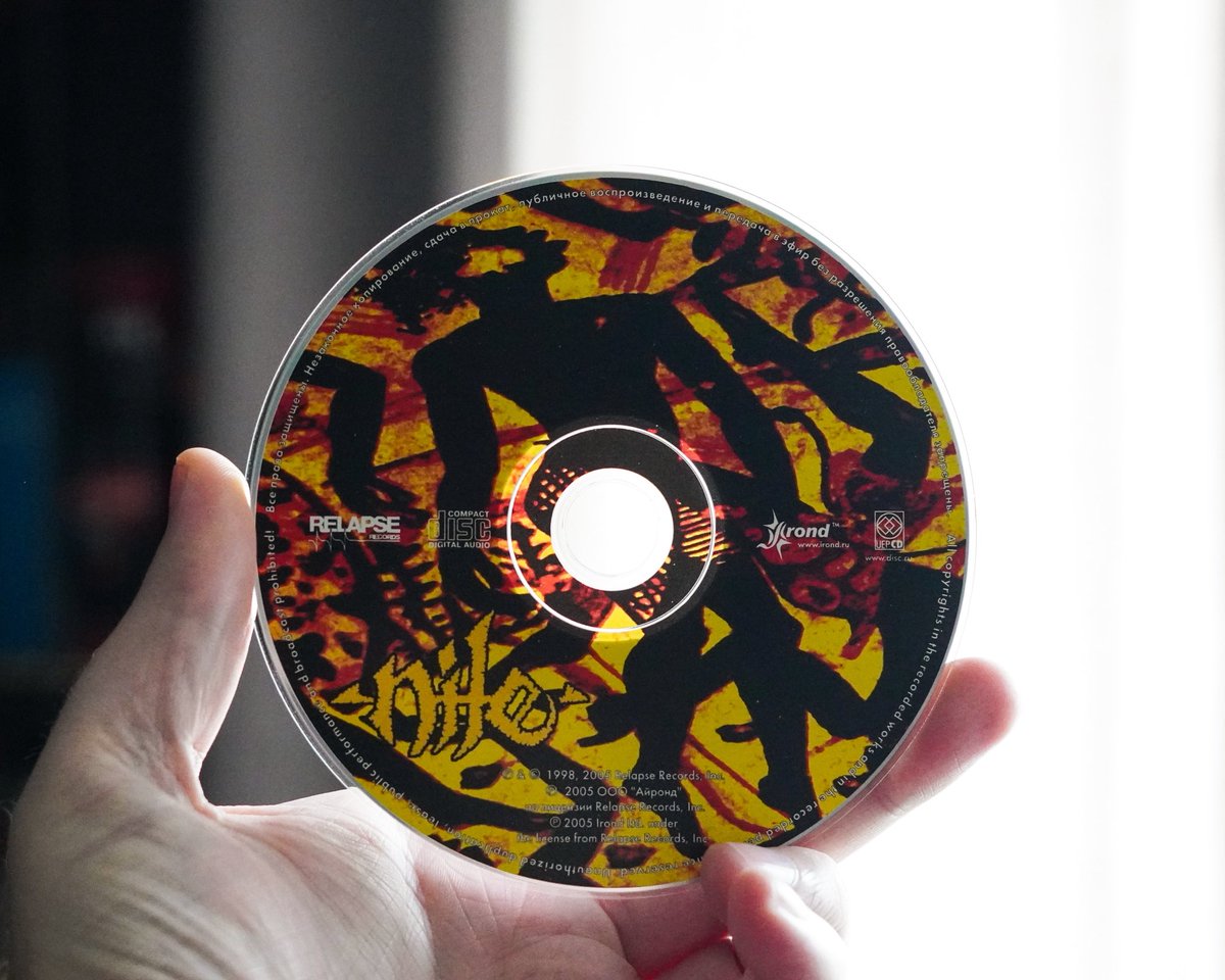 Defstar666's tweet image. 🏺 28th ANNIVERSARY 🏺

🇺🇸 NILE - Amongst the Catacombs of Nephren-Ka (1998)

28 years. 33 minutes of Egyptian ritual and high-speed brutality
#Nile #US #technical #deathmetal  #AlbumAnniversary