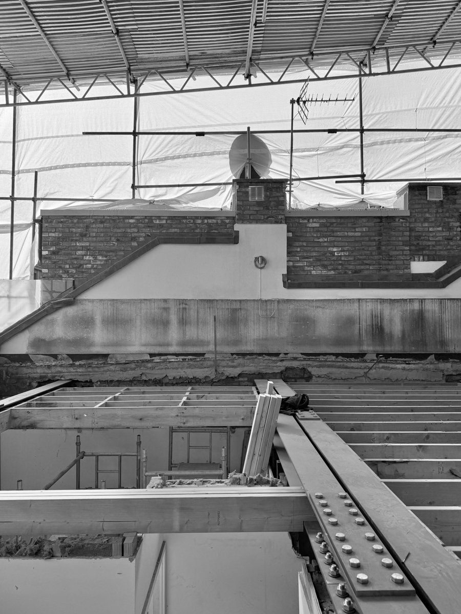 WTAD's tweet image. Progress on site in Fitzrovia, London.

#WIP #buildingsite #architect