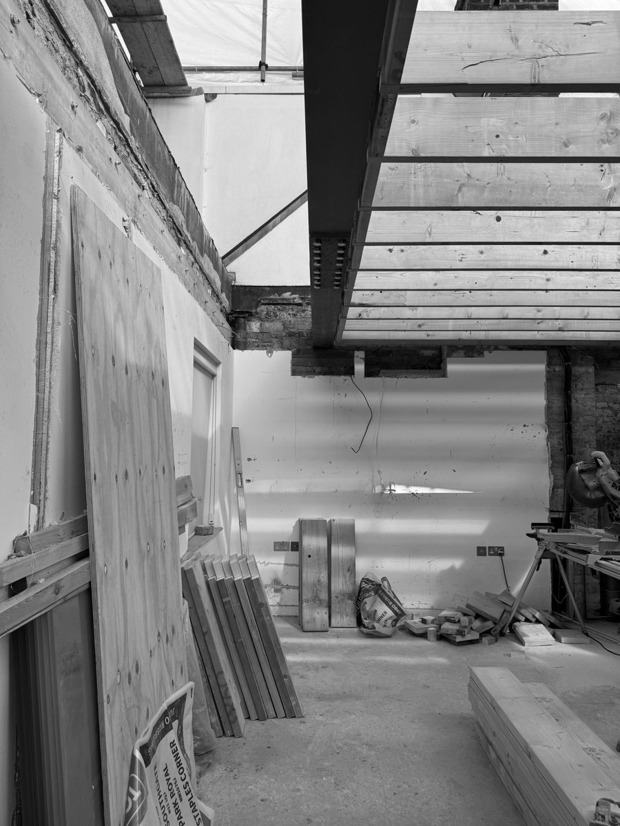 WTAD's tweet image. Progress on site in Fitzrovia, London.

#WIP #buildingsite #architect