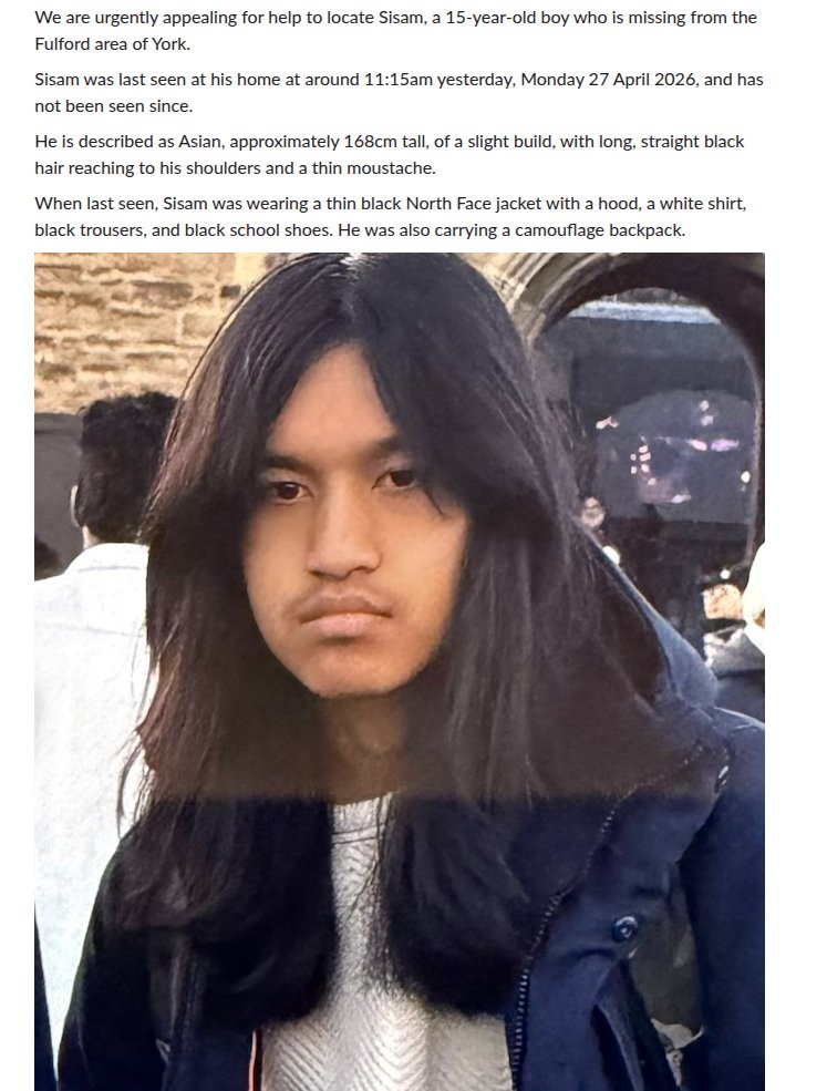 crochetjenny's tweet image. #Fulford #York    
northyorkshire.police.uk/news/north-yor…