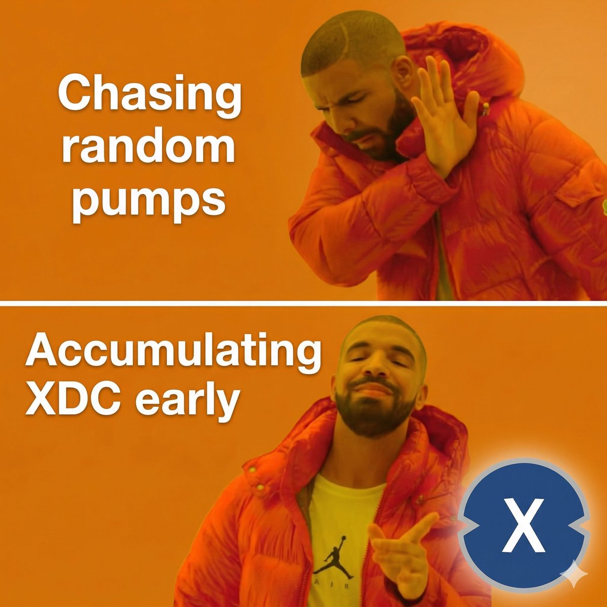 ❌ Chasing random pumps
✔ Accumulating $XDC early

Because smart money looks for:
📈 Real-world use cases
🏦 Institutional interest
⚡ Fast &amp; cheap transactions
🔗 Scalable infrastructure

Be early. Not emotional. <a href="/XDCNetwork/">XDC Network</a> 
#XDC #CryptoInvesting #SmartMoney #Web3