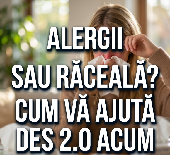 MedicinaInf's tweet photo. Alergii sau raceala? Cum va ajuta DES 2.0 acum https://t.co/x2uMkelsB7 via @MedicinaInf https://t.co/rjVZSBry9x