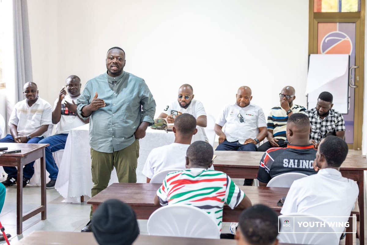 Pablo returned to the Ahafo Region to engage Constituency Youth Organizers and join the Youth &amp; TEIN Conference, reaffirming the party and government’s commitment to youth development and urging dedication to John Dramani Mahama’s agenda to reset Ghana. He noted the strong energy