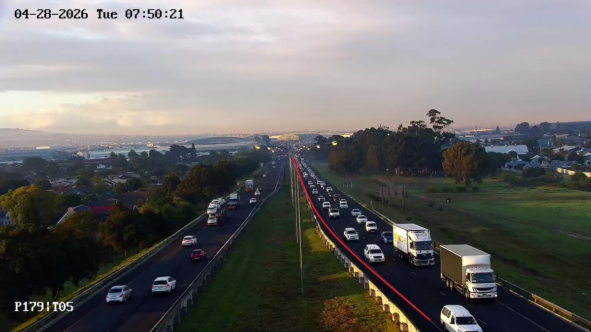 CapeTownFreeway's tweet image. #Congestion: R300 North at ramp to N1 Inbound (Stellenberg I/C). Expect delays. #BeTheChange