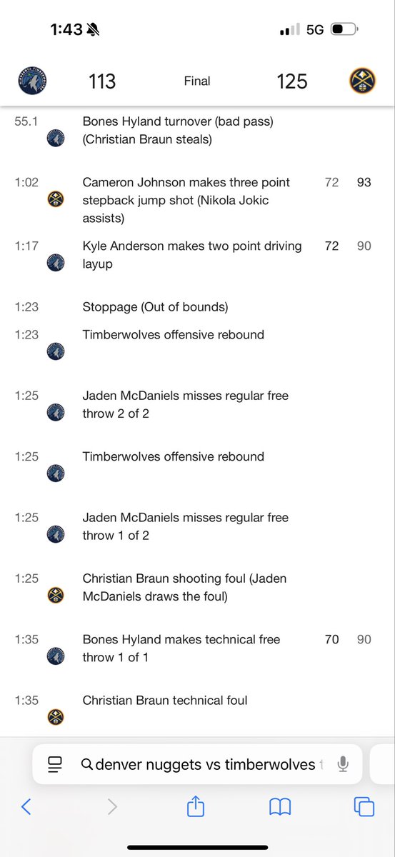 Sincre17's tweet photo. @nbastats is the 3rd quarter 1:23 timberwolves offensive rebound a ruby gobert rebound ? Can talk stat check and see if ruby gobert got that rebound . https://t.co/Nu3Hs3oyWz