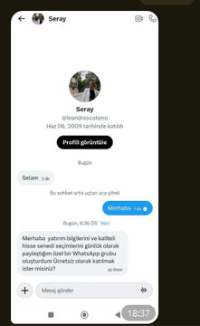 Junoo_321's tweet photo. Canlarım bu ve bunun gibi birçok adıma açılmış hesap var.

Hiç birine itibar edip paranızı kaptırmayın lütfen.

Seray GÜVEN olarak kullandığım Twitter ve Telegram linklerim aşağıdadır. 

Farklı bir hesabım yoktur.

Twitter / x : https://t.co/AypMT9bXuc https://t.co/z9JVMobuWN