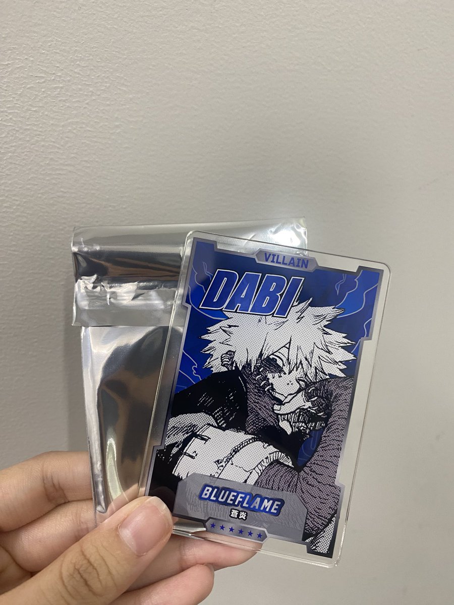 mc_nyans's tweet photo. 【交換】僕のヒーローアカデミア ヒロアカ ステータスカード第2弾

譲￤荼毘

求￤麗日お茶子

出先の為IDありません。
郵送又は後日都内手渡しでの交換 https://t.co/9I3lGeTyVz