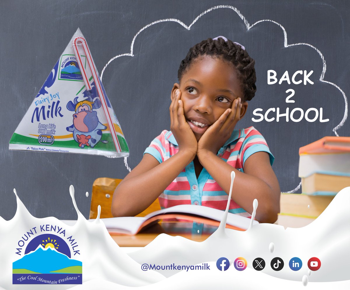 MountKenyaMilk's tweet image. What’s that one thing that makes back-to-school truly memorable for you?
Drop your favorite memory in the comments! Let’s reminisce. 📷
#mountkenyamilk #BackToSchool #termtwo #KenyaParenting #SchoolDays #Memories