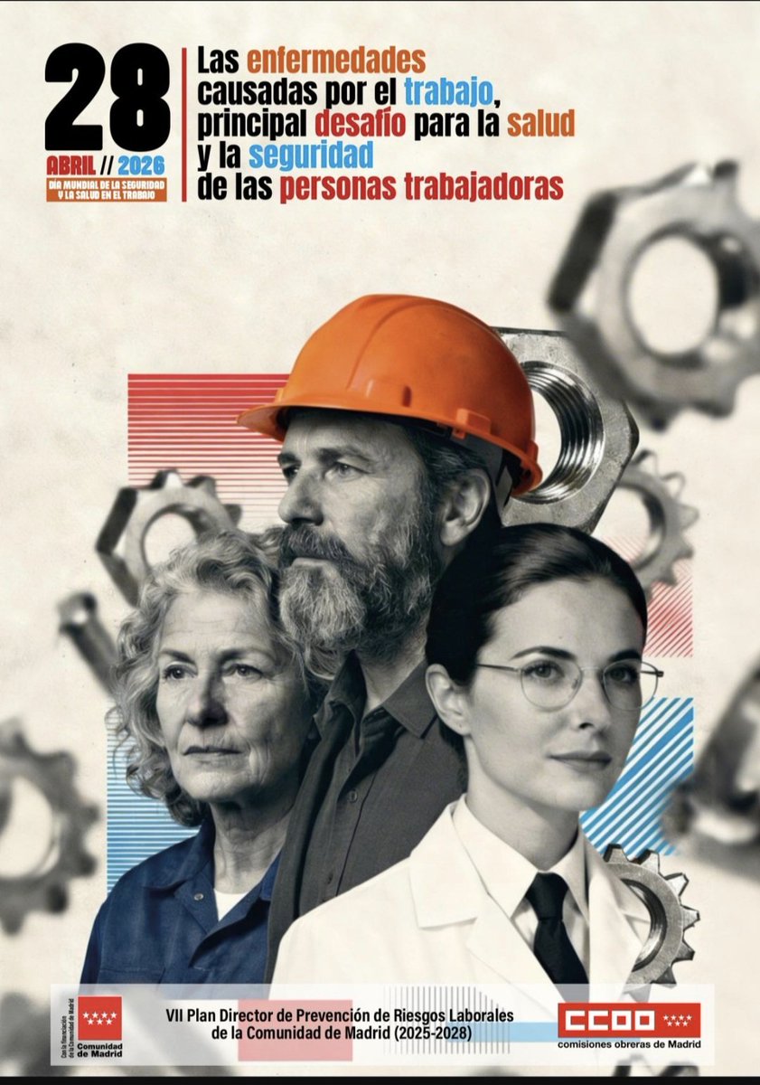 CcooAsis's tweet photo. Hoy, 28 de abril, recordamos el Día Mundial de la Seguridad y la Salud en el Trabajo. Proteger la salud de las personas trabajadoras no es una opción, es una responsabilidad colectiva.
Trabajar sí, pero con seguridad, dignidad y derechos. https://t.co/8ccFB1Fjq8