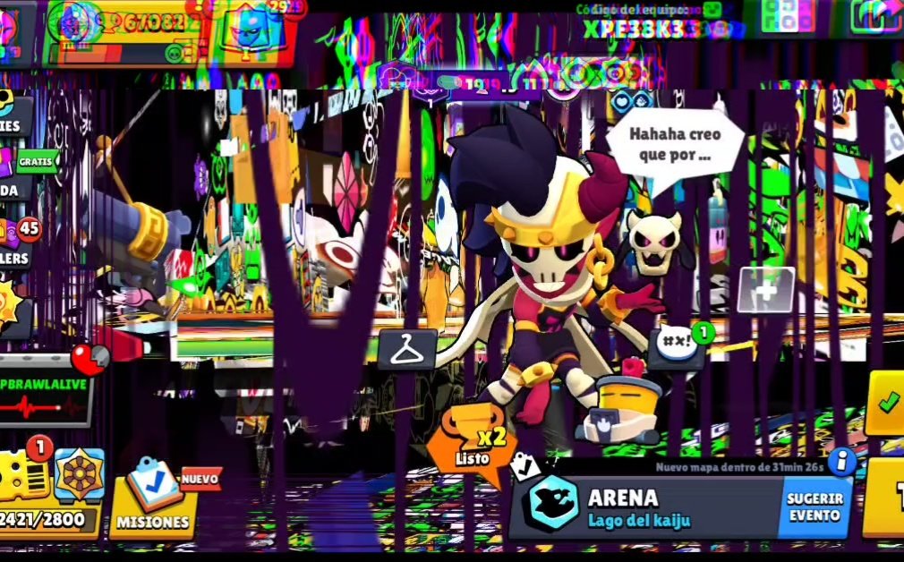 FilerBrawl's tweet photo. Ya está a punto de comenzar el mantenimiento del juego 
Ojalá ese mantenimiento me arregle el bug visual  #brawlstars 😭😭😭 https://t.co/r3yIMVfvFv