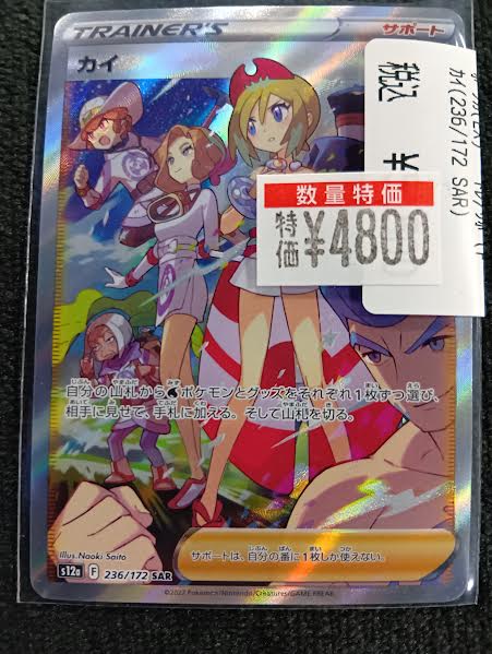おバカ炸裂 全国三ツ星珍スポットガイド ポケカEX 📢特価情報📢 #ｶｲ(236/172 SAR) 🔥4,800円🔥 🔥4,800円