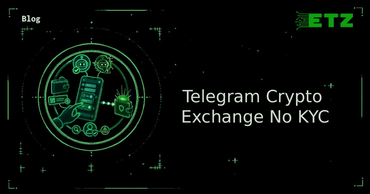 ETZ_Swap's tweet image. Telegram can be useful for fast no-account crypto swaps. When Telegram flow makes sense, how to verify the real bot, what to check before a Telegram Monero swap, and when the website flow is safer for review.
Read more:
etz-swap.com/telegram-crypt…
#telegram #crypto #xmr