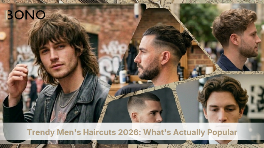 Bono_Hair's tweet image. Men’s Hair Trends 2026
2026 = natural movement &amp;gt; perfect styling.
👉bonohair.com/blog/trendy-me…
Layered cuts, longer tops &amp;amp; low-maintenance styles are trending.
But the best style still depends on hairline &amp;amp; density.

#MensHair #HairTrends #BarberLife #MensStyle #BonoHair