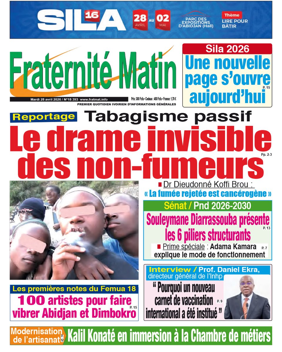 Fraternité Matin tweet media