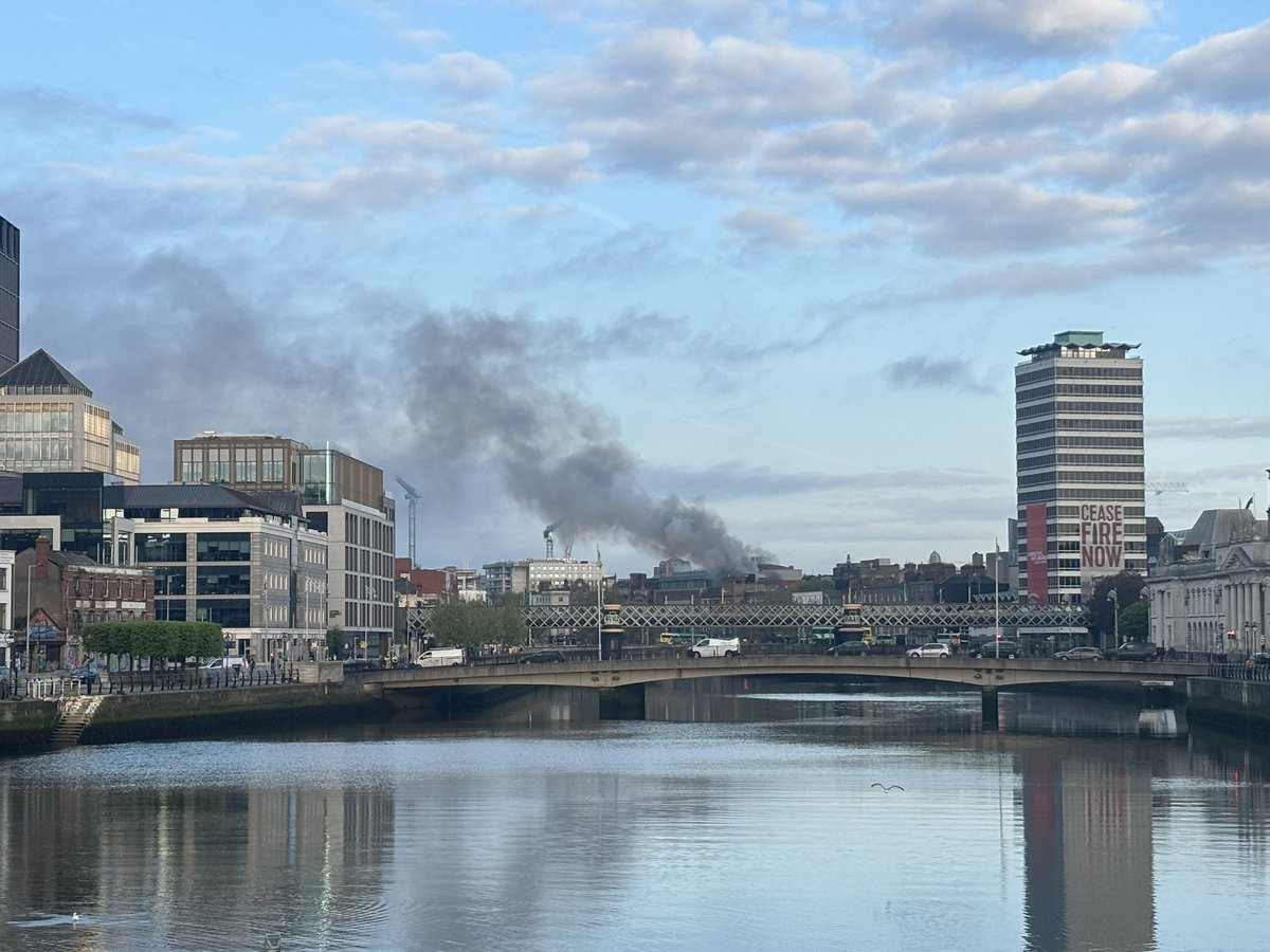 ConorFuller's tweet image. Fire in #dublin hopefully it is not as bad as it looks.