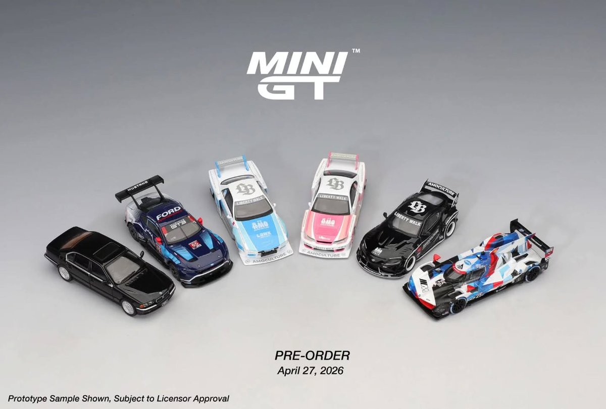 tamtamsagami's tweet image. ＜Tamca会員様限定＞
【ミニカー | #MINIGT】予約受付開始

9月以降発売予定
#LBWK x #AMOCULTURE
スカイライン GT-R R32 LBWK Kaido Works
シルビアS15 LB-Super Silhouette
など6車種13種
締切：5/7（木）

タムカ会員サイト▶️tamca.hs-tamtam.jp

ご予約お待ちしてます！
#タムタム相模原店😃
