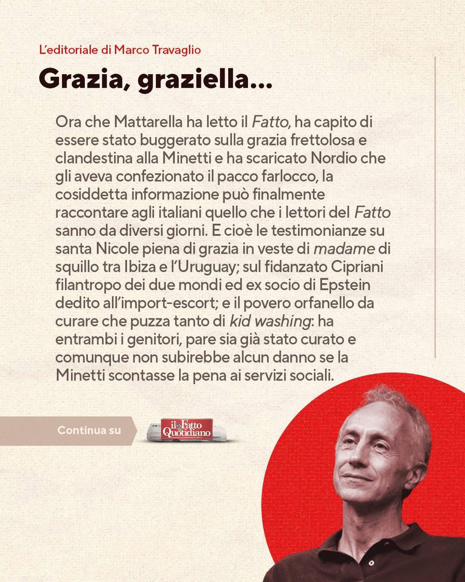 Marco Travaglio tweet media