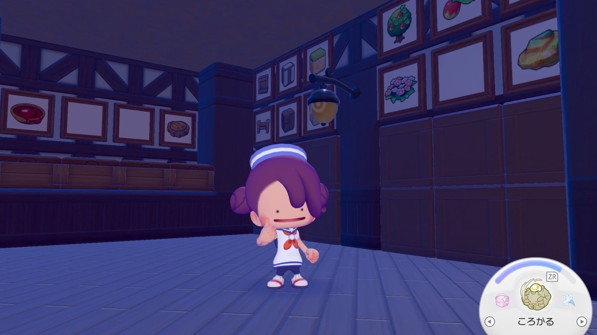 #ぽこあポケモン 
とりあえず半分ボックス設置終わり～。
茶色にペイントしてみた。
夜で暗くて細かい色合い分からないけど、周りと馴染んでくれてるんじゃないかな？
縦置きにしてスッキリしたけど、開くのが見えないので、上と下間違えて開けても、中身確認するまで分からないのが、難点かな？