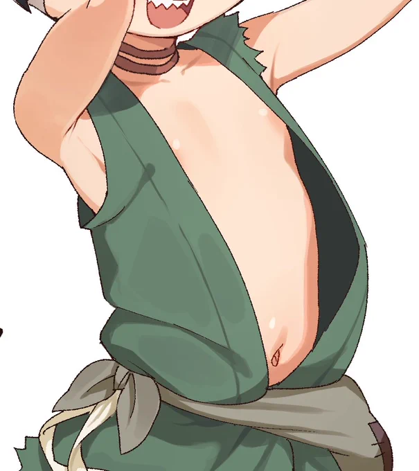 どろろのこの服の隙間を描くのが大好き