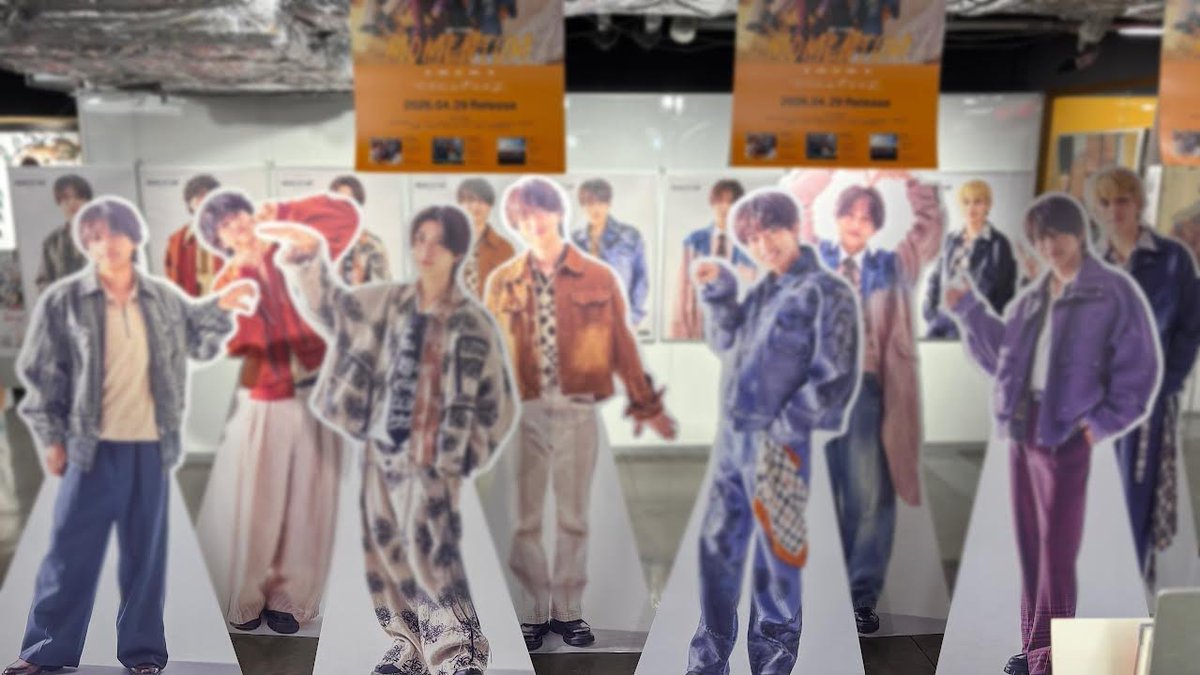 TOWER_Fukuoka's tweet image. 【＃timelesz】

New Album
『#MOMENTUM』本日入荷!!🌟

📣発売記念施策📣
🧡ソロポスター掲出
🧡ソロ等身大スタンディ設置
🔗tower.jp/article/featur…

壁面フォトスポットも設置中✨

🗓️掲出期間🗓️
4月28日(火)～5月4日(月)
#timelesz_MOMENTUM #CD入荷情報