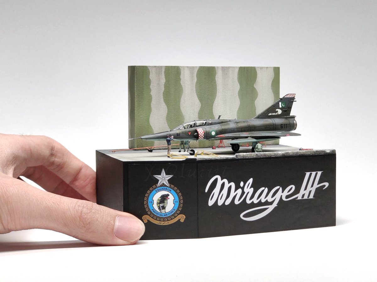 Q1uiiit's tweet photo. 1/144 Mirage IIIDP https://t.co/13CoYeUFwo