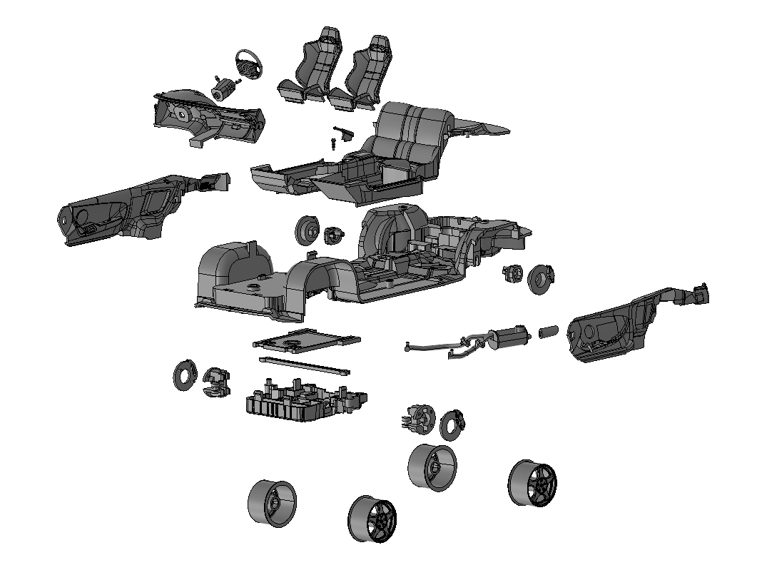 1/24 ＃楽プラ スナップカー JZA80スープラ 1996」の続報です 今回は