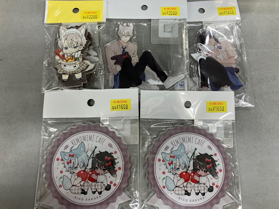 入荷情報🍓】 佐倉リコ 先生『けもみみシリーズ』 アクリルスタンドや