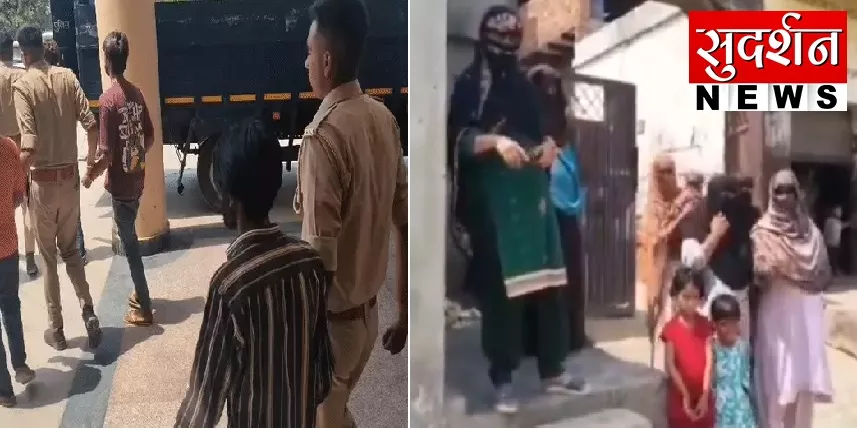 SudarshanNewsTV's tweet image. बुर्के वालियों के पीछे छिप कर हमला कर रहे थे मेहंदीहसन, अरमान, अकील और अबरार; सब इंस्पेक्टर महेश को मार डालने पर आमादा मुस्लिम भीड़ ने छीनी सरकारी पिस्टल

#UP #जिहाद #JihadNews #Jihad #CMYogi @myogiadityanath @BJP4UP  @Uppolice @aligarhpolice 
 sudarshannews.in/Mehndihasan-Ar…