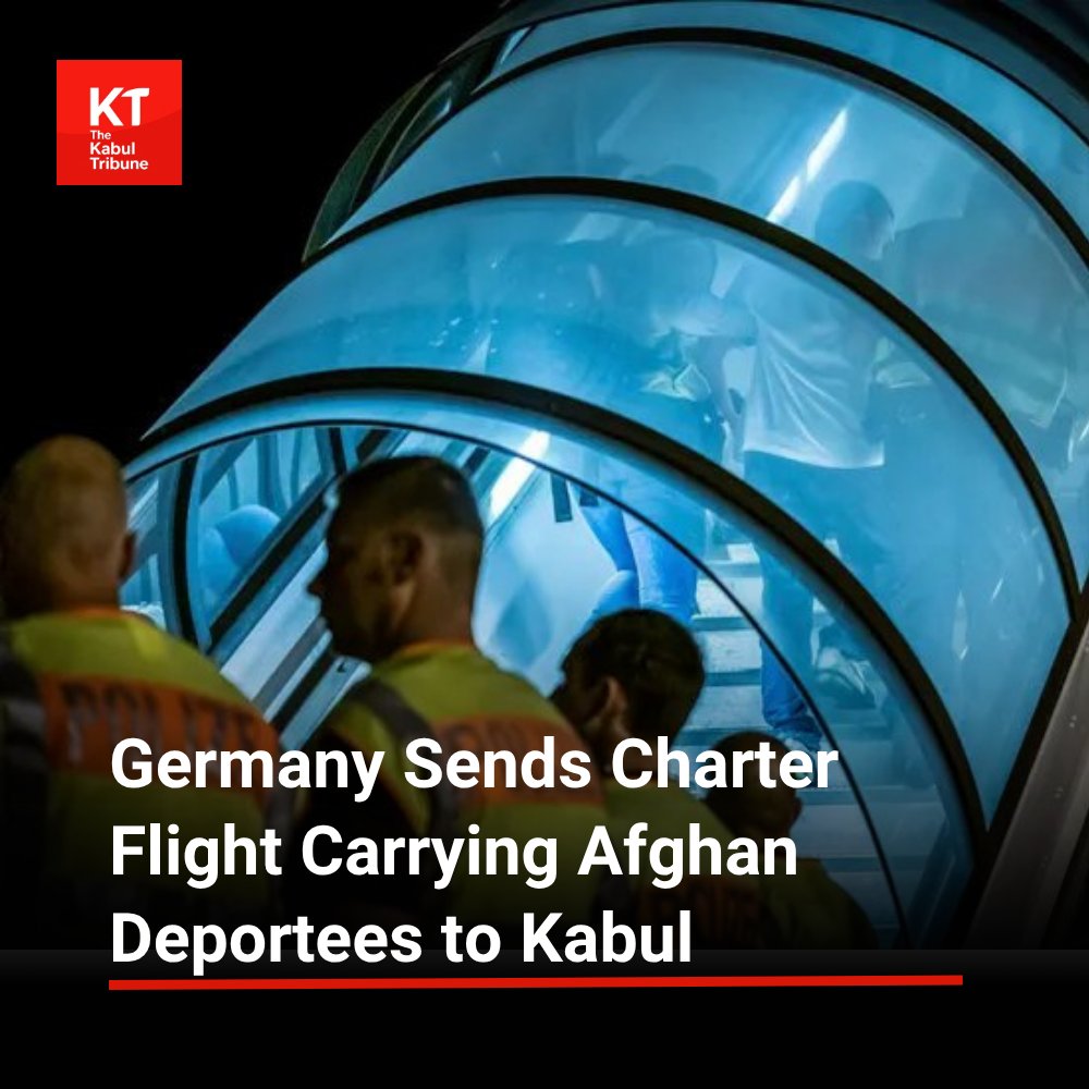 TheKabultribun's tweet image. Germany has sent a charter flight carrying #Afghan deportees to Hamid Karzai International #Airport, according to a report by #German media outlet Der Spiegel.
thekabultribune.com/en/0008218