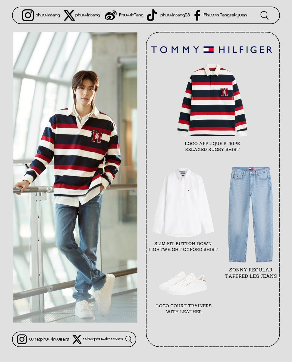 WHAT PHUWIN WEARS tweet media