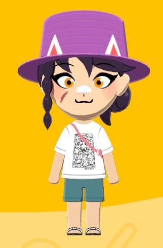 ASliver0fSilver's tweet photo. At first I was running into issues involving her ponytail disappearing with the hat on, but I was thankfully able to find a work around! Court Queen Erisa is such a goober in this game, I'm so happy with how she looks!! 💜 (I really wish we could draw custom bucket hats tho 🥲) https://t.co/UHZXljLzBV