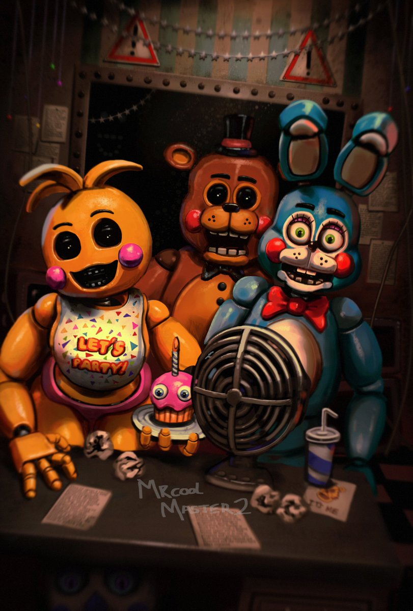 Toys animatronics art #FNAF