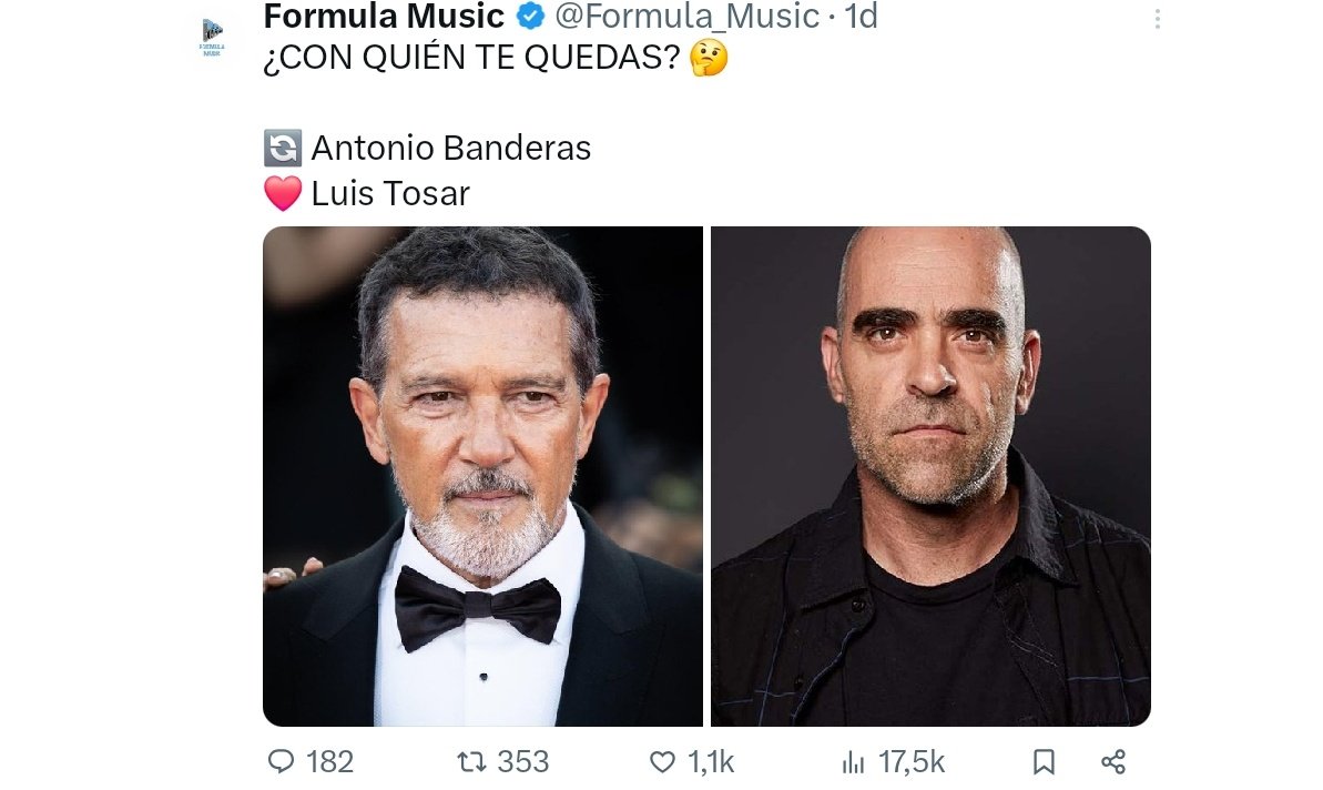 Me he encontrado con esta encuesta, pero creo que esto no refleja la realidad.
Vamos a darle la vuelta a la encuesta.