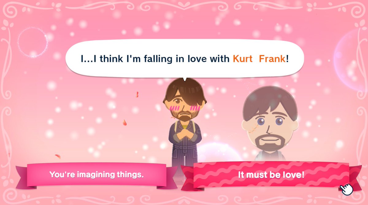 Bruh I didn't setting Charles to be partner of Kurt Frank?!? But he just feel in love for 1st time I just created him?? 🥹🥹

He got a hiccup the moment he came out of his room, then I carried Kurt to help him out, and he fell in love just by first time meeting?!? 🤯🤯🤯