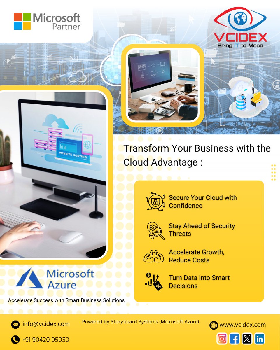 vcidex's tweet image. 🚀 Scale Faster. Stay Secure. Lead with Microsoft Azure.

👉 Ready to future-proof your business? Get started today!
📩 info@vcidex.com | 📞 +91 90420 95030 | 🌐 vcidex.com

#microsoftazure #azurecloud #cloudcomputing #cloudtransformation #securecloud #futureofwork