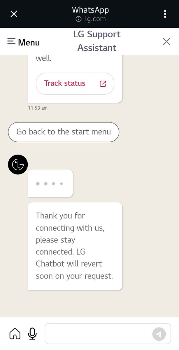 NimSaurabh's tweet photo. @LGIndia Been there more than 6 mins. Nothing is loading. Let me know if you can escalate from your end. Your automated support is horrible. https://t.co/6A1tMMbICZ