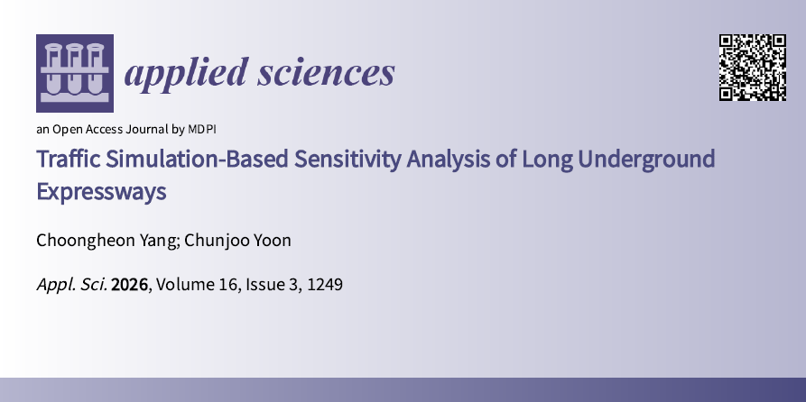 QinSonya's tweet image. 📢 Read our recent publication in the Section "Transportation and Future Mobility" in @Applsci
🔗 mdpi.com/journal/applsc…

🔗 mdpi.com/2076-3417/16/3…
🏫 Korea Institute of Civil Engineering and Building Technology

#undergroundexpressway #simulation #gradient #heavyvehicles