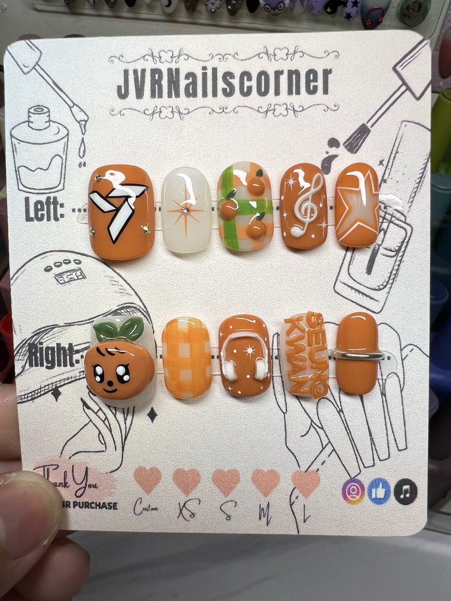 NailtipsbyJVR's tweet photo. 🍀Hand Made and Re-usable
🍀All shape and size are available 
🍀Custom design
🍀With Inclusion Kit
-Nail Tape
-Nail Glue
-Nail File
-Cuticle pusher
-Alcohol Pads
-Instruction Guide

💌 DM FOR ORDERS 😉 https://t.co/W0Tw6SOeXd