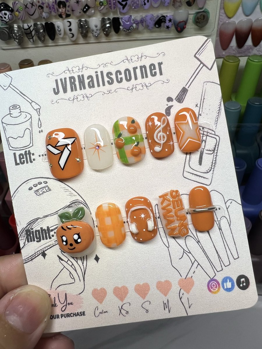 NailtipsbyJVR's tweet photo. 🍀Hand Made and Re-usable
🍀All shape and size are available 
🍀Custom design
🍀With Inclusion Kit
-Nail Tape
-Nail Glue
-Nail File
-Cuticle pusher
-Alcohol Pads
-Instruction Guide

💌 DM FOR ORDERS 😉 https://t.co/W0Tw6SOeXd