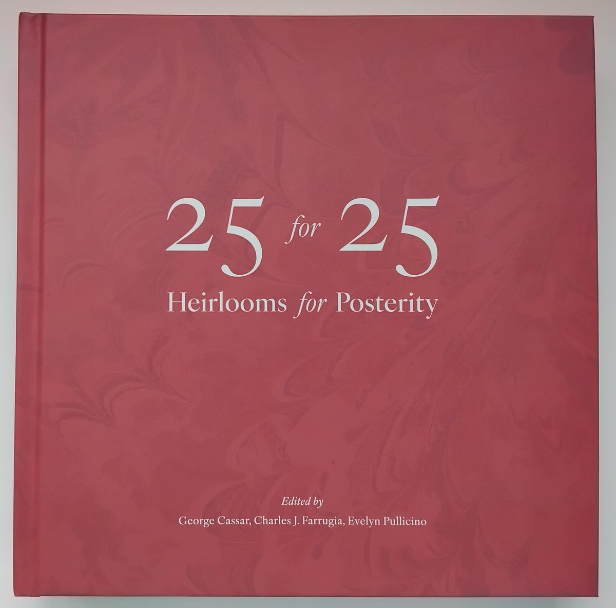 APDeBattista's tweet photo. My latest chapter in "25 for 25 – Heirlooms for Posterity" published by the Friends of the National Archives Malta is titled "From Colony to Republic: Insights from the Private Fonds of Sir Ugo P. Mifsud, Paul Boffa, Dom Mintoff and Eddie Fenech Adami". The publication is ably edited by Prof George Cassar, Prof Charles Farrugia and Dr Evelyn Pullicino.